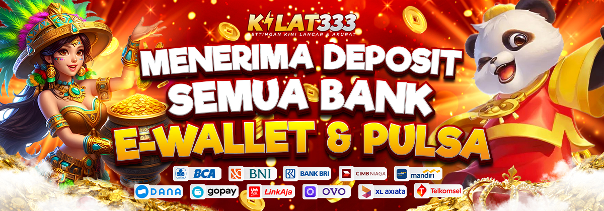 Menerima Deposit Semua Bank, Ewallet & Pulsa